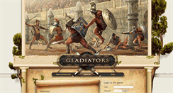 Desktop Screenshot of mygladiators.com